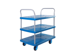 Triple-Layer Plastic Hand Trolley-PLA150-T3-D