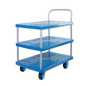 Triple-Layer Plastic Hand Trolley-PLA150-T3