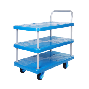 Triple-Layer Plastic Hand Trolley-PLA200-T3