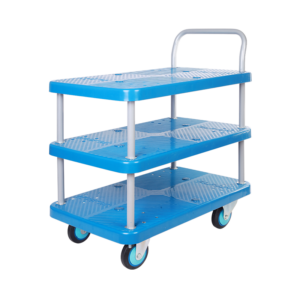 Triple-Layer Plastic Hand Trolley-PLA250Y-T3