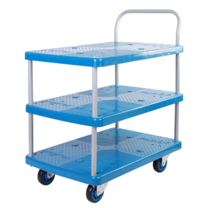 Triple-Layer Plastic Hand Trolley -US150P-T3