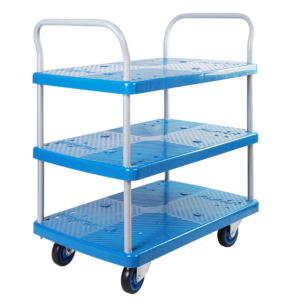 Triple-Layer Plastic Hand Trolley -US150P-T3-D