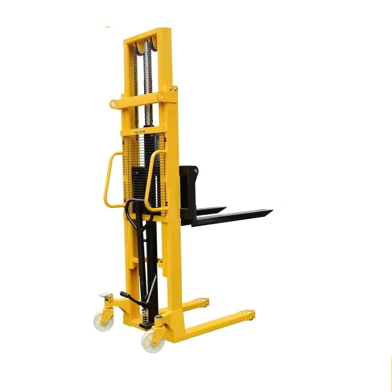 1/2/2.5/3ton*1.6M-3M Manual Pallet Stacker Manual Hand Stacker Forklift Manual Hydraulic Stacker