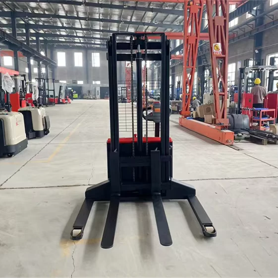 1 Ton 1.5 Ton 1.6M Electric Pallet Truck Stacker Hydraulic Manual Forklift for Material Handling Customized Cargo Fork