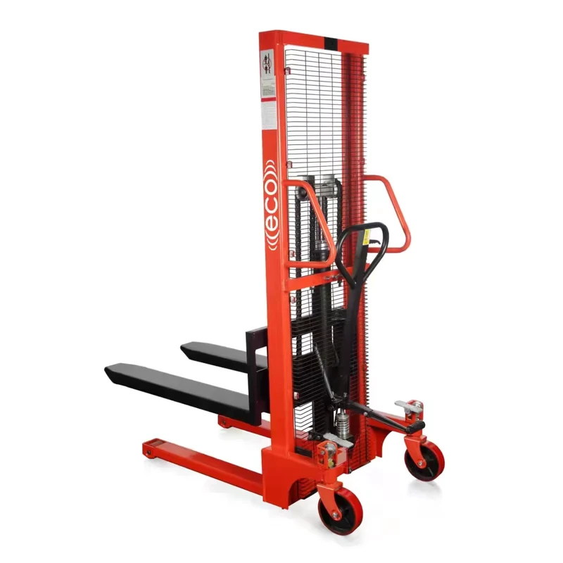 1 Ton Manual Forklift for Warehouse Handling