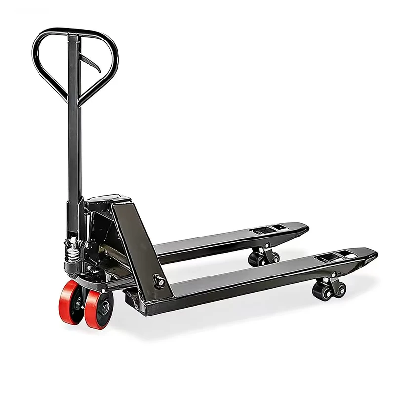 1.5 Ton 2 Ton Manual Pallet Truck 550mm 680mm Optional Fork Width Warehouse Logistics Equipment