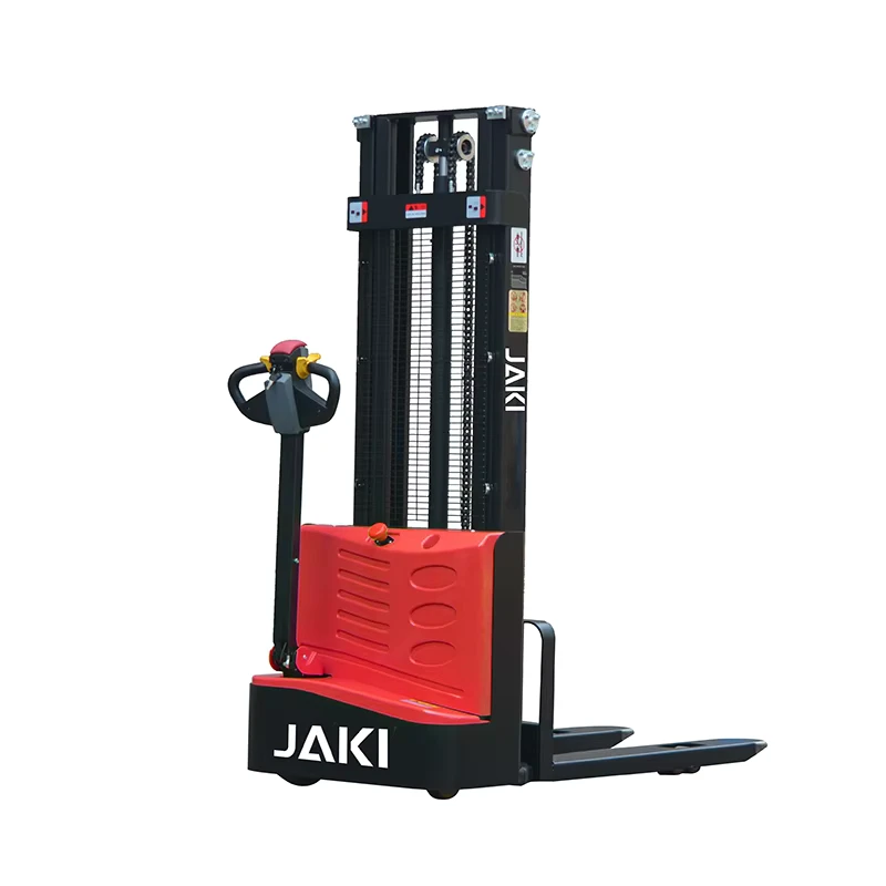 1.5 Ton Electric Forklift Full Electric 1000kg 1500kg 2000kg Walking Electric Stacker with CE