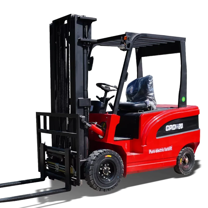 1.5 Ton Electric Hydraulic Forklift Truck 3m 4m 6m AC Motor Powered Pallet Truck 3T Forklift Stacker