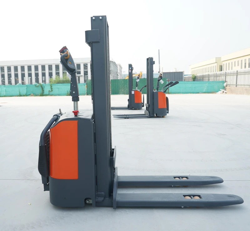 1.5 Ton Manual Forklift with High Efficiency Electric Pallet Stacker New Condition for Retail Industries
