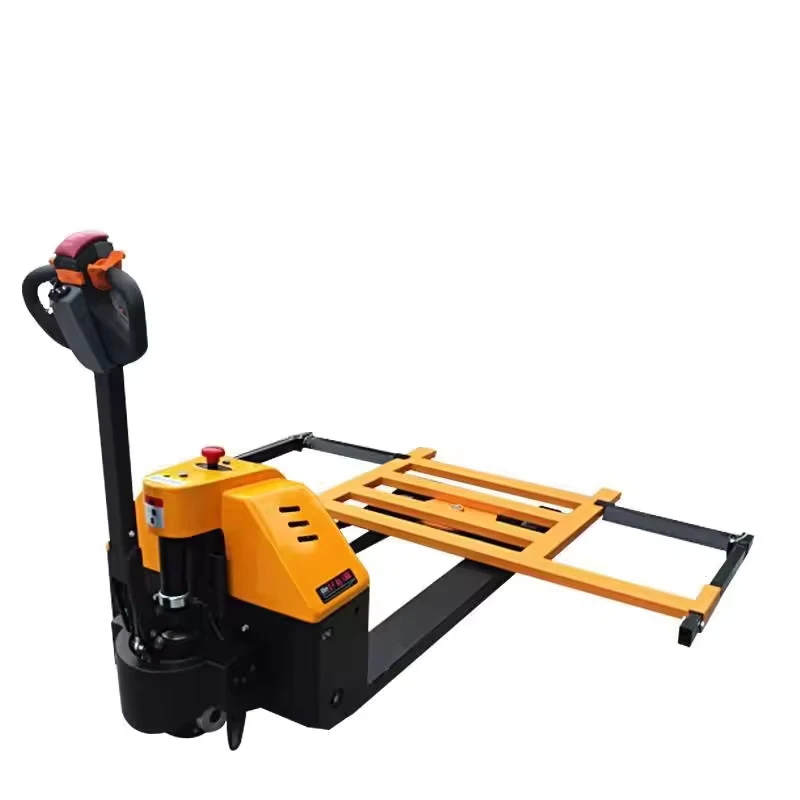 1.5 Ton Off Road Electric Pallet Truck Heavy Duty Cargo Transport Vehicle for Rough Terrain Slopes New Condition