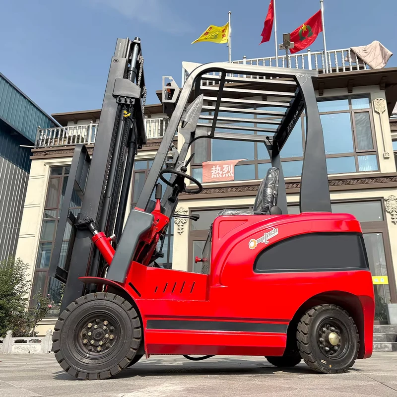 1.5t 2 Tons Electric Forklift Portable Forklift Electric Efficient Forklift with Charger
