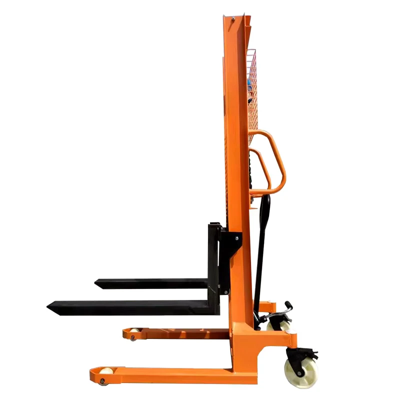 1.6m 1ton 2ton 3ton Manual Pallet Hydraulic Lifting Hand Stacker Forklift 1600mm