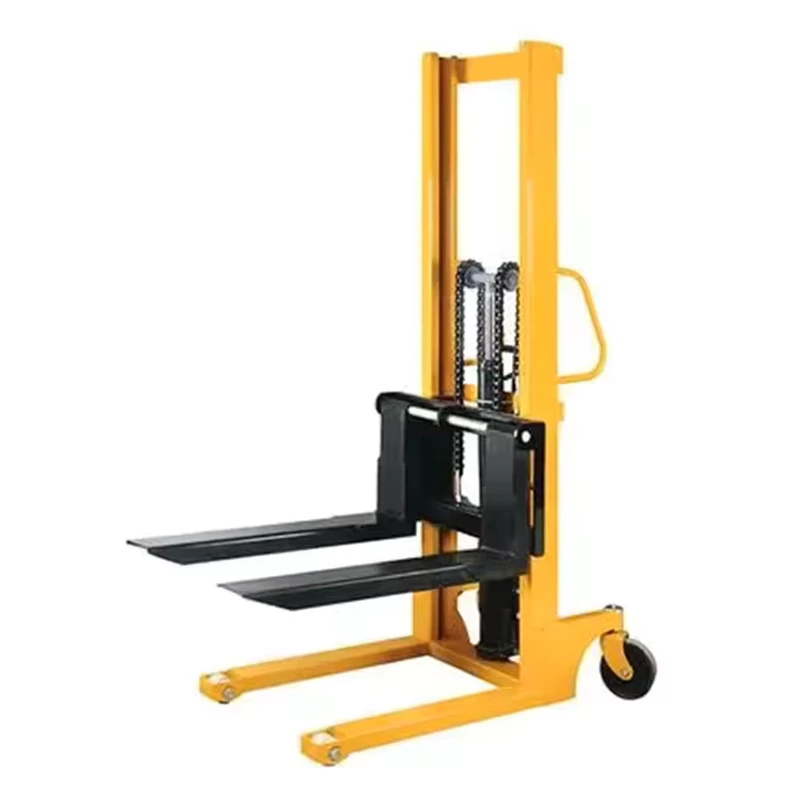 1000KG 2000KG Hydraulic Hand Manual Pallet Stacker Forklift for Warehouse