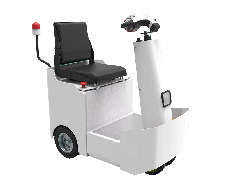 1000Kg Electric Tractor Mini Tow Tractor Electric Pull Tractor Trolley for Airport