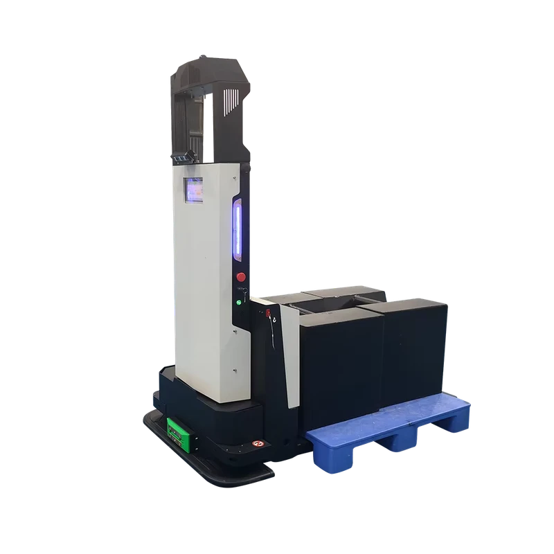 1500KG Payload Manufacturing AGV Wireless Control Forklift AGV Obstacle Avoidance Automatic Forklift