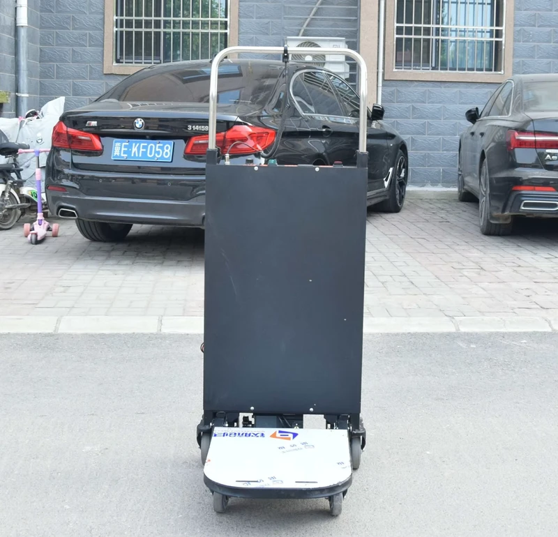 150Kg Electric Stair Climbing Trolley Foldable Wheeled Aluminum Portable Household Shopping Hand Cart