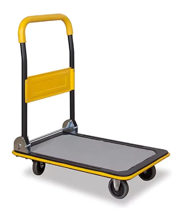 150kg 300kg Folding Flat Bed Platform Hand Truck Foldable Hand Trolley