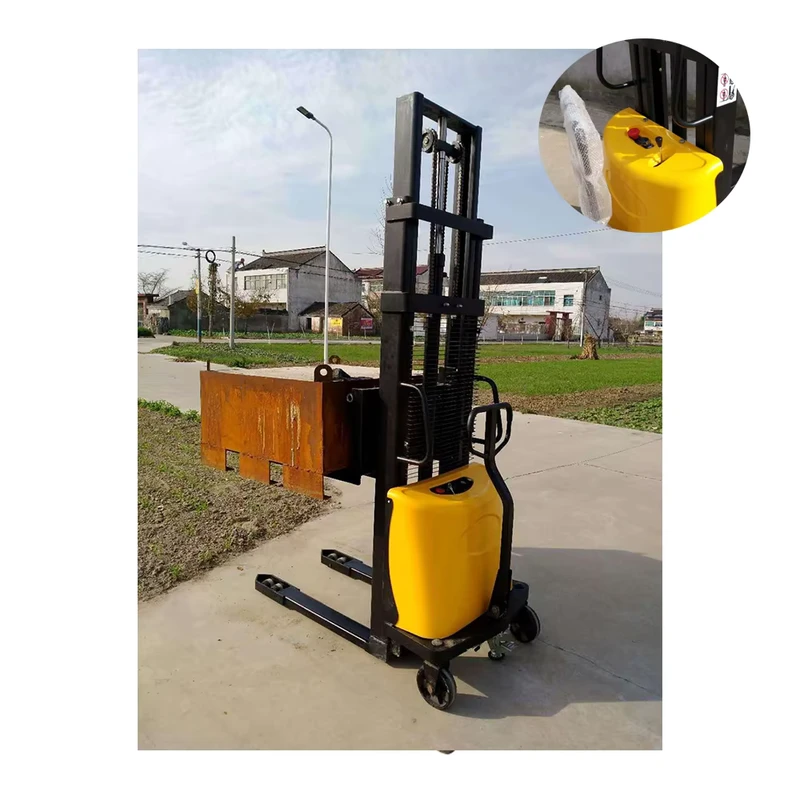 1600mm Customizable 1.5t 3m Hand-Push Lifter Material Handling Equipment Self Loading Manual Forklift