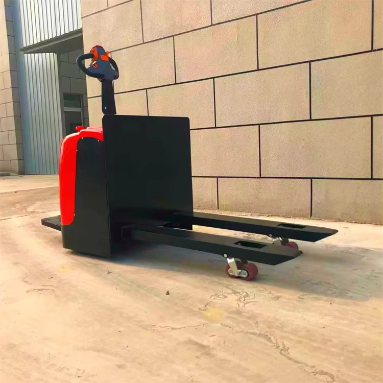 1T 1.5T Electric Pallet Truck 2000KG Capacity 24v Electric Transpallet for Warehouse Loading