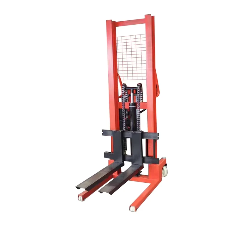 1T Mini Manual Forklift Truck Price 2000kg 3000kg Hand Forklifts Stacker