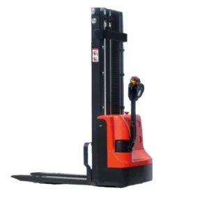 1Ton Simple Portable Electric Forklift Truck Lithium Ion Battery 12m Hydraulic Side Shifter Polyurethane Tires