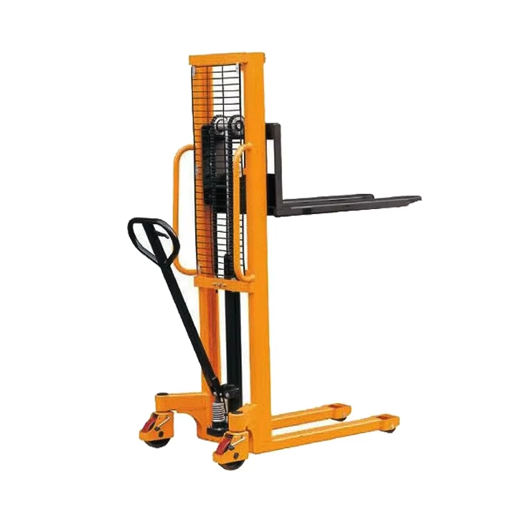 1ton 2ton Hand Stacker Manual Forklifts 1.6m 2m Height