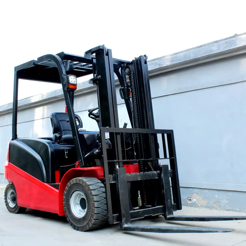 1ton 2ton Mini Forklift Electric Type Solid Tire Ride on Lithium Battery Electric Forklift Truck Loading Dock for Narrow Aisle