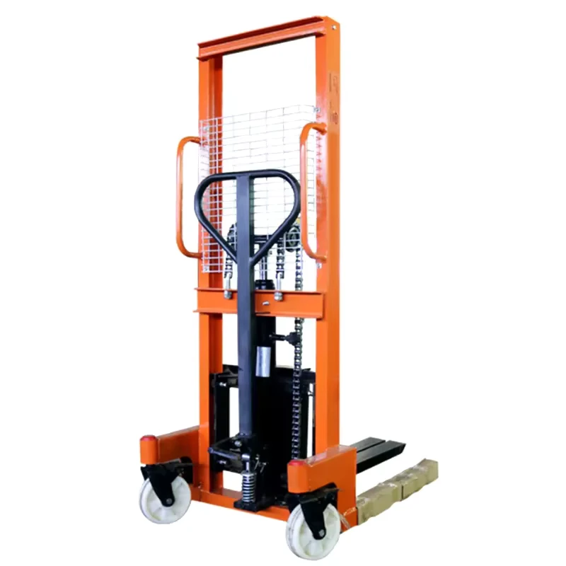 2 Ton Hydraulic Pump Pallet Lift Tool Manual Forklift With Nylon Wheels