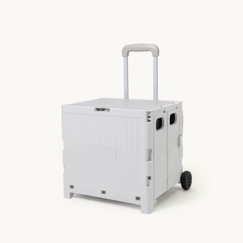 2 Wheel Store Hand Carts Trolleys Utility Carts Mobile Portable Foldable Camping Car Shopping Cart Shopping Trolley