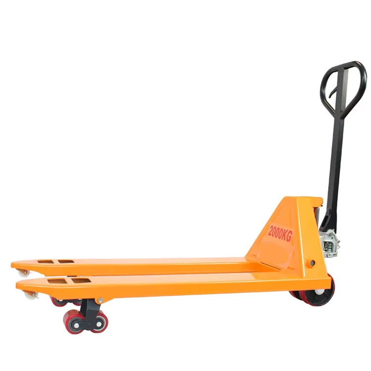 2.5-3 Ton Hydraulic Powered Pallet Truck with Enclosure 2 Ton Capacity CE Certified PU Wheels for Restaurants Heavy Load Moving