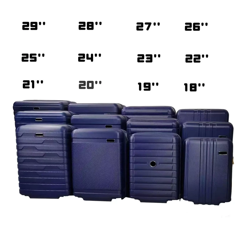 20 24 28 12 Pcs Skd Luggages Fashion ABS Travel Durable Trolley Luggage Set Unisex ABS Suitcase for Travel