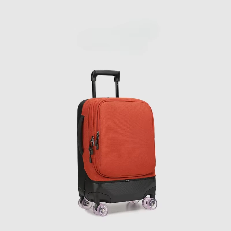 20 Inch Carryon Luggage with Retractable Wheels for Multifunctional Expandable Travel Suitcases on Wheels