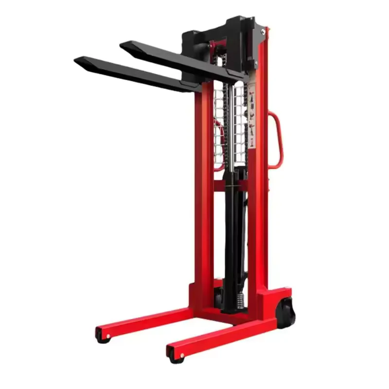 2000 kg Manual Hydraulic Forklift 85mm Fork Height 1 Year Warranty PU Wheel Indoor Outdoor Use Lifting Pallet