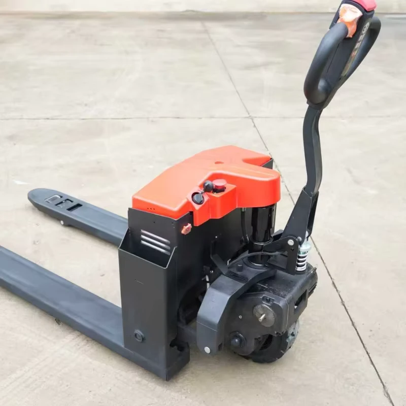 2000kg 3000kg Full Electric Pallet Truck Forklift Stacker for Material Handling Transportation Lifting Moving DC Off road