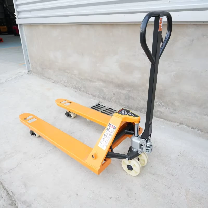 2000kgs 3000kgs 2t 3 Tons Hand Hydraulic Pump Pallet Jack Manual Forklift Lift Hand Pallet Truck with PU Wheel