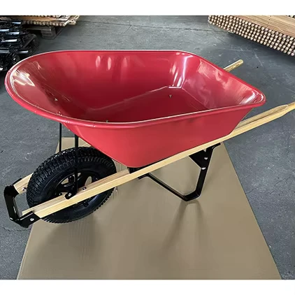 200Kg Metal Industrial Hand Trolley Heavy Duty Carretillas Wheel Barrow Construction Wheelbarrow with Pneumatic Wheel