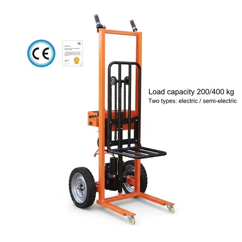 200kg Electric Hand Trolley Multi Scene Use for Warehouse Shop Farm