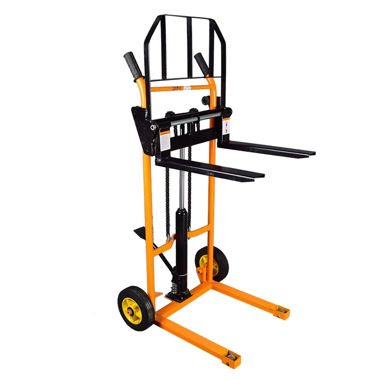 200kg Manual Stacker 0.9m Hand Mini Lifter Stacker Forklift