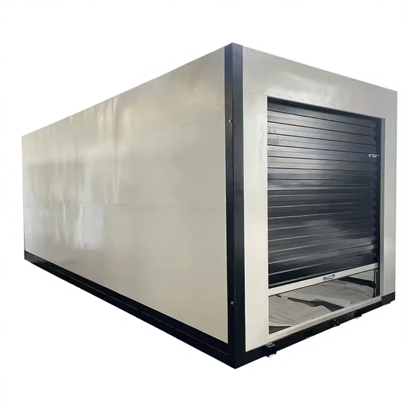 20ft Industrial Steel Structure Insulated Waterproof Foldable Mobile Storage Container for House and Shop Use