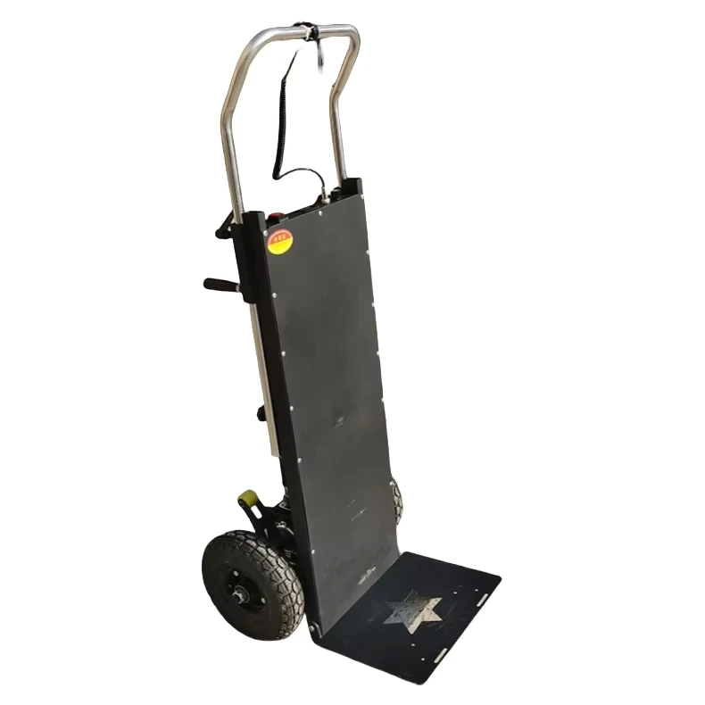 250 Kilogram Capacity Electric Climbing Machine Automatic Crawling Type Foldable Steel Shopping Platform Moving Trolley
