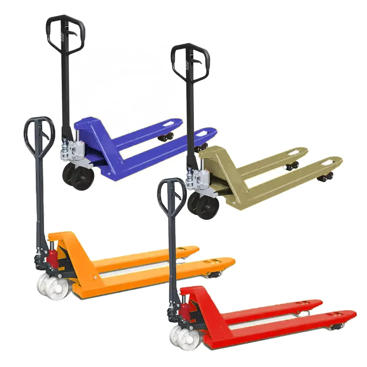 2500 kg Pallet Jack CE Manual Hydraulic Forklift Hand Fork Lift Pallet Jack Pallet Truck Trolley