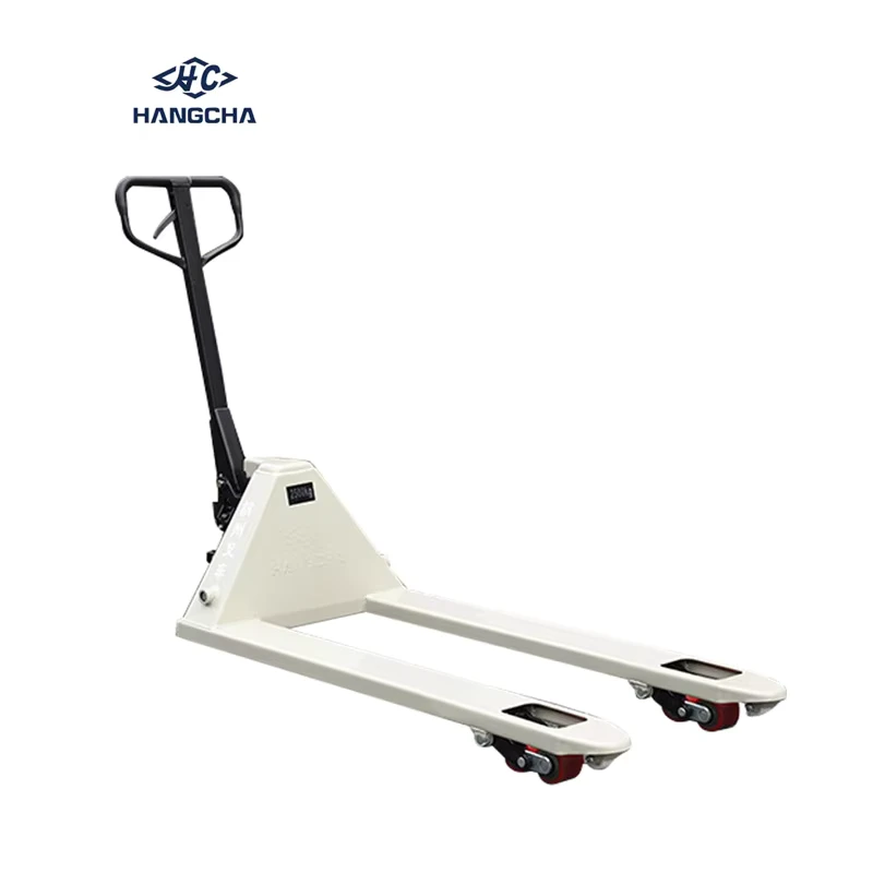 2500kg Fork Outer Width 550*1150mm Manual Jack Hydraulic Pallet Trucks Polyurethane Wheels Forklifts