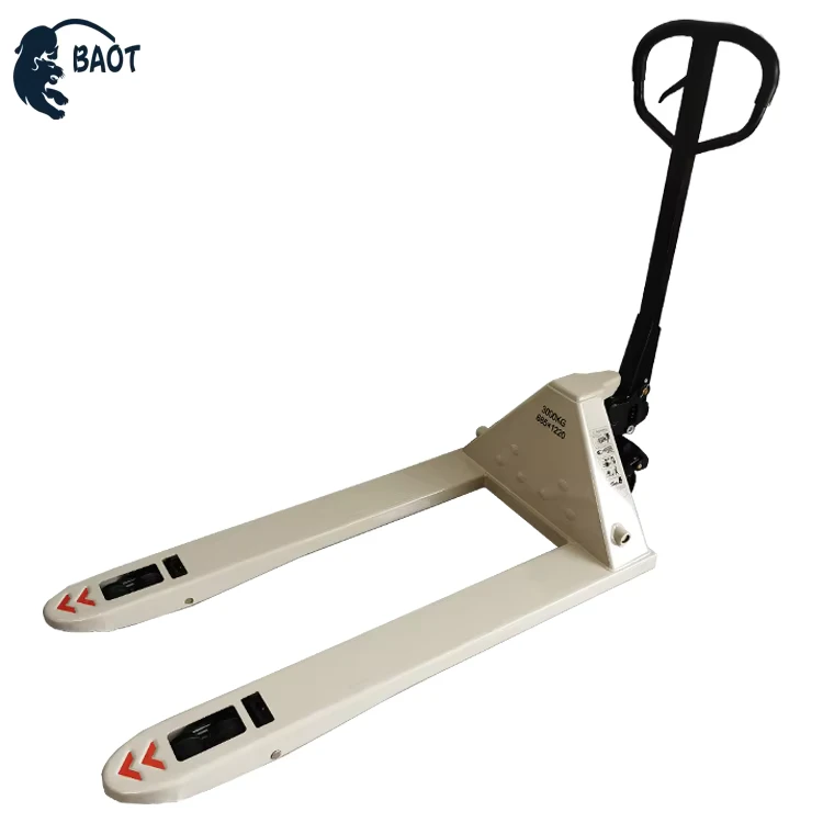 2500kg Hand Pallet Truck with Galvanizing Fully Sealed Pump Hydraulic Car Manual Forklift Truck