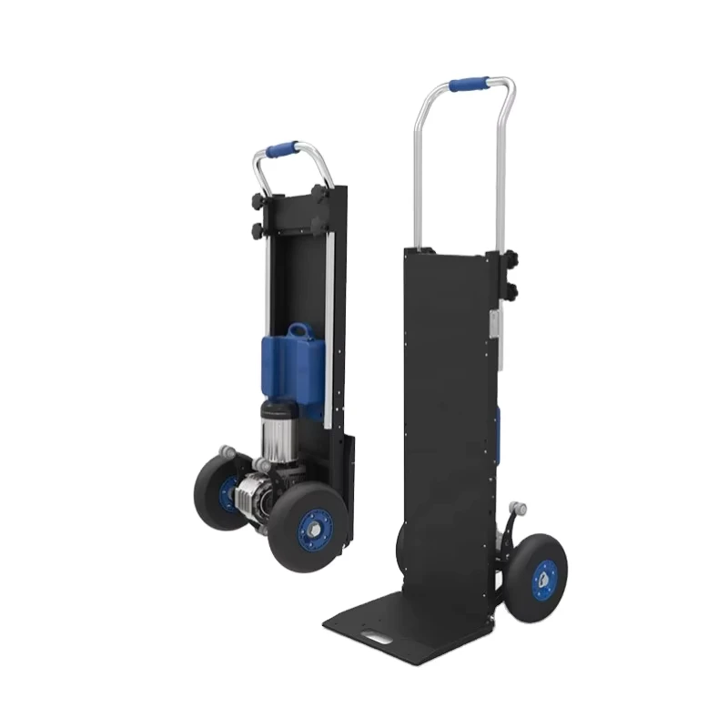 250KG Lithium Battery Powered Stair Dollys Climbing Electric Trolleys