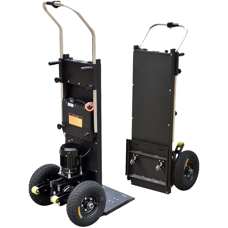 250kg Load Capacity Lightweight Foldable Steel Hand Trolley for Climbing Stairs for Household Use Big Tyre