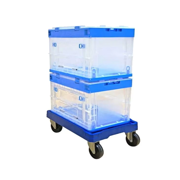 250kgs Multipurpose Plastic Moving Furniture Dolly PLA250B ZDL With 360 Degree PP Swivel Wheels Four Wheel Platform