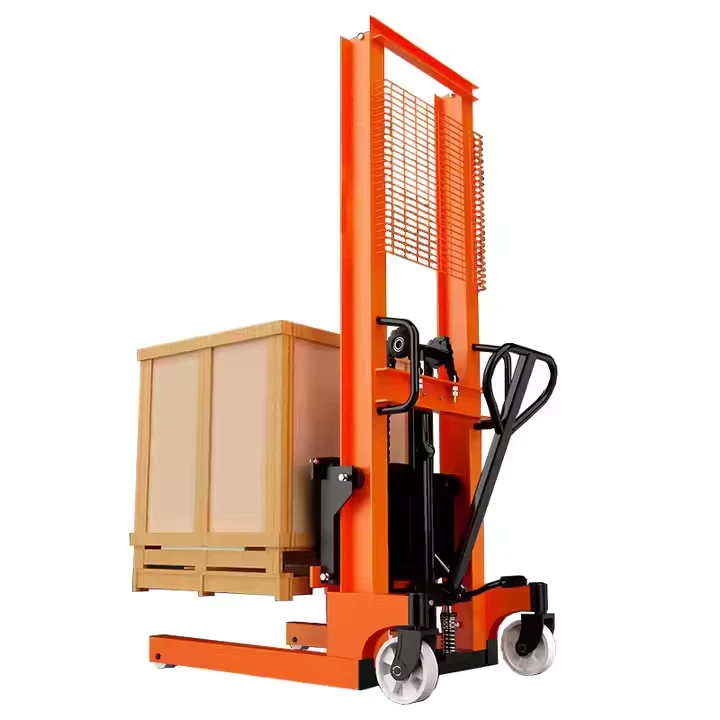 2T 3TON Hand Hydraulic Manual Operated Lifting Pallet Truck Forklift Trolley Stacker 1.6 m