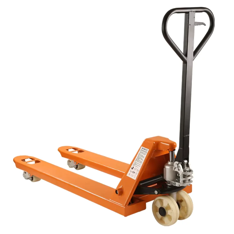 2T 5T Hand Pallet Truck Hydraulic Integrated Pump Rubber Wheel