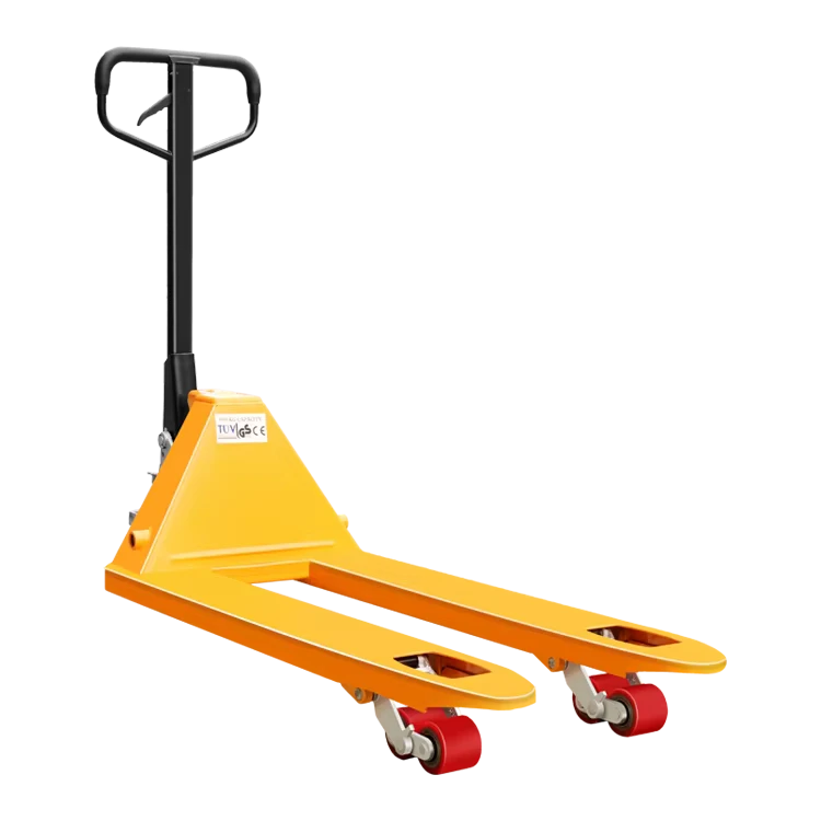 2Ton 3Ton 5Ton Capacity Hydraulic Hand Lift With Wheel Hand Operated Pallet Truck Heavy Duty Manual Forklift