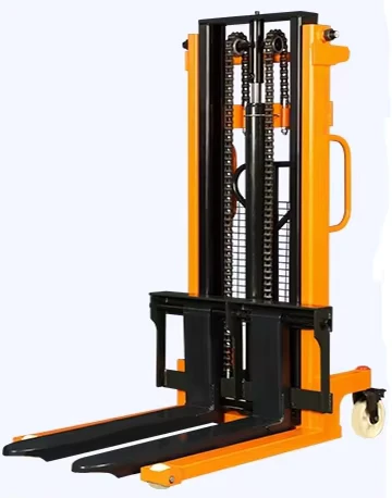 2ton 3m C Type Steel Forklift Strong Hand Forklift Manual Hydraulic Stacker